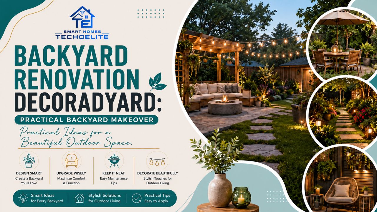 Backyard Renovation Decoradyard: Practical Backyard Makeover