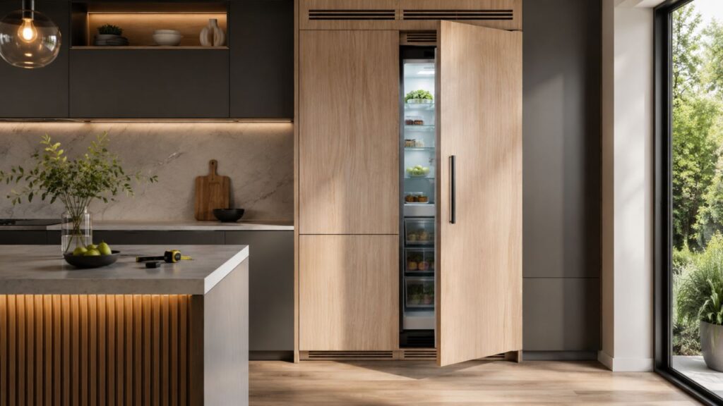 Built In Fridge Cabinet: Sizes, Design & Installation Guide