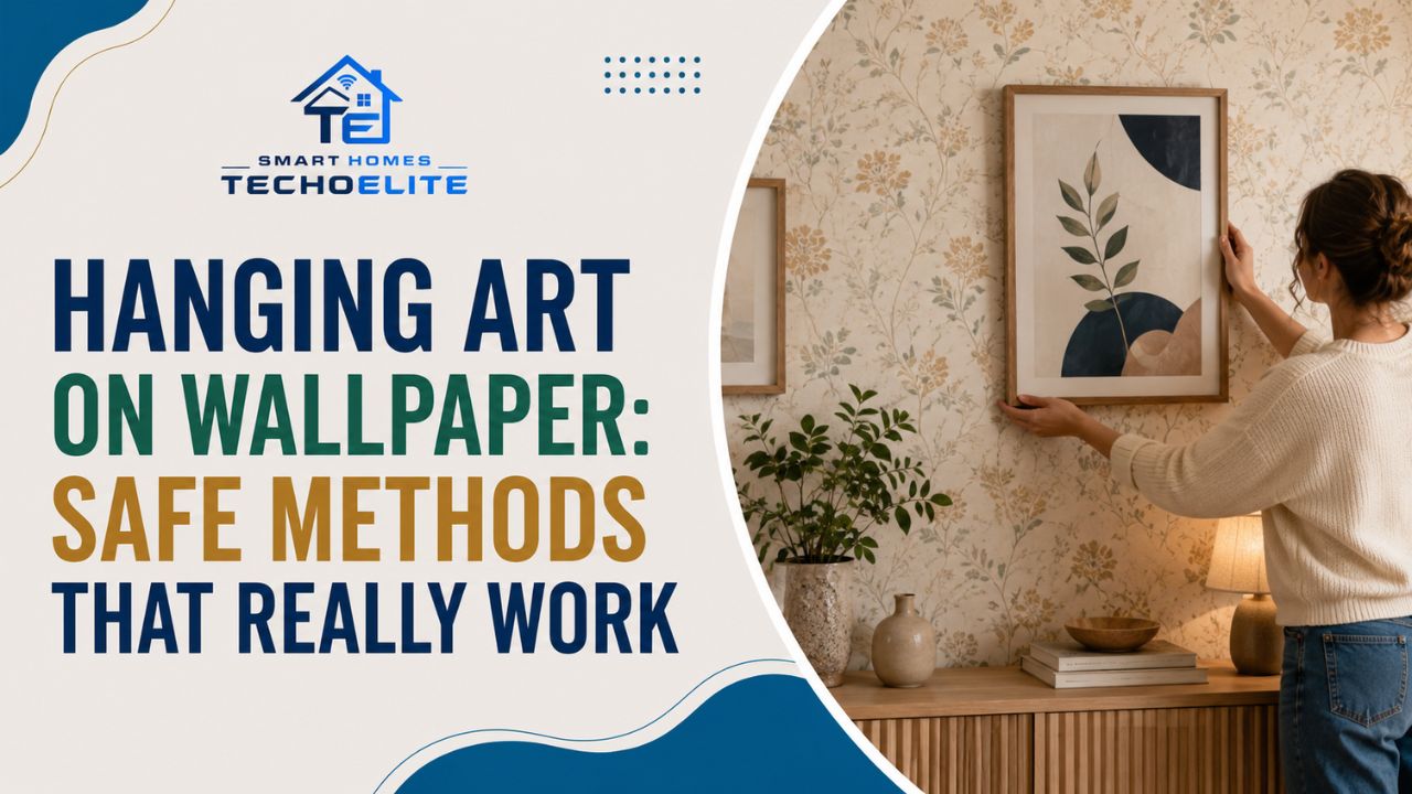 Hanging Art on Wallpaper: Safe Methods That Really Work