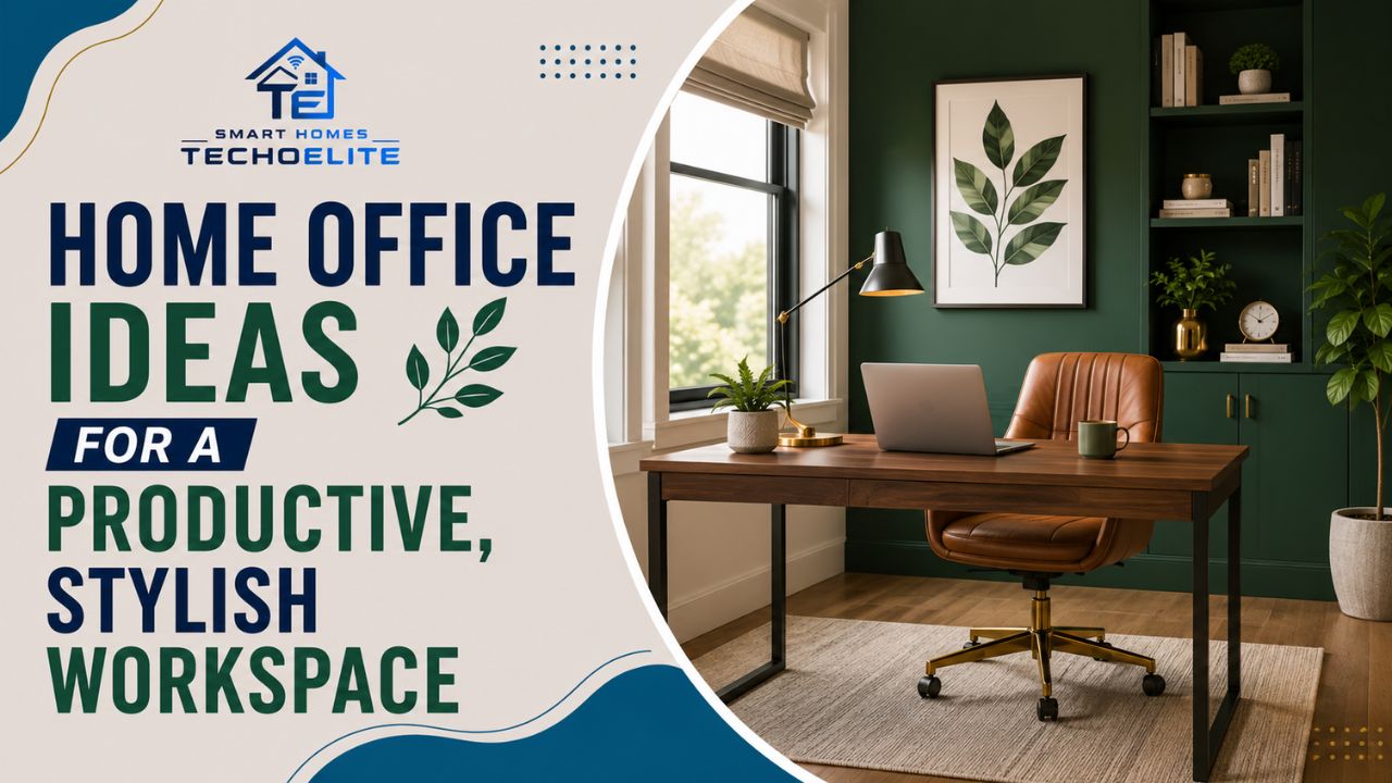 Home Office Ideas for a Productive, Stylish Workspace