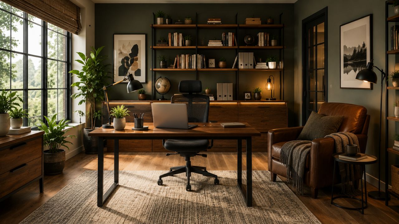 Home Office Ideas for a Productive, Stylish Workspace