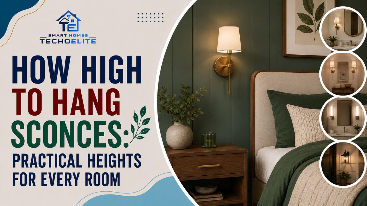 How High to Hang Sconces: Practical Heights for Every Room