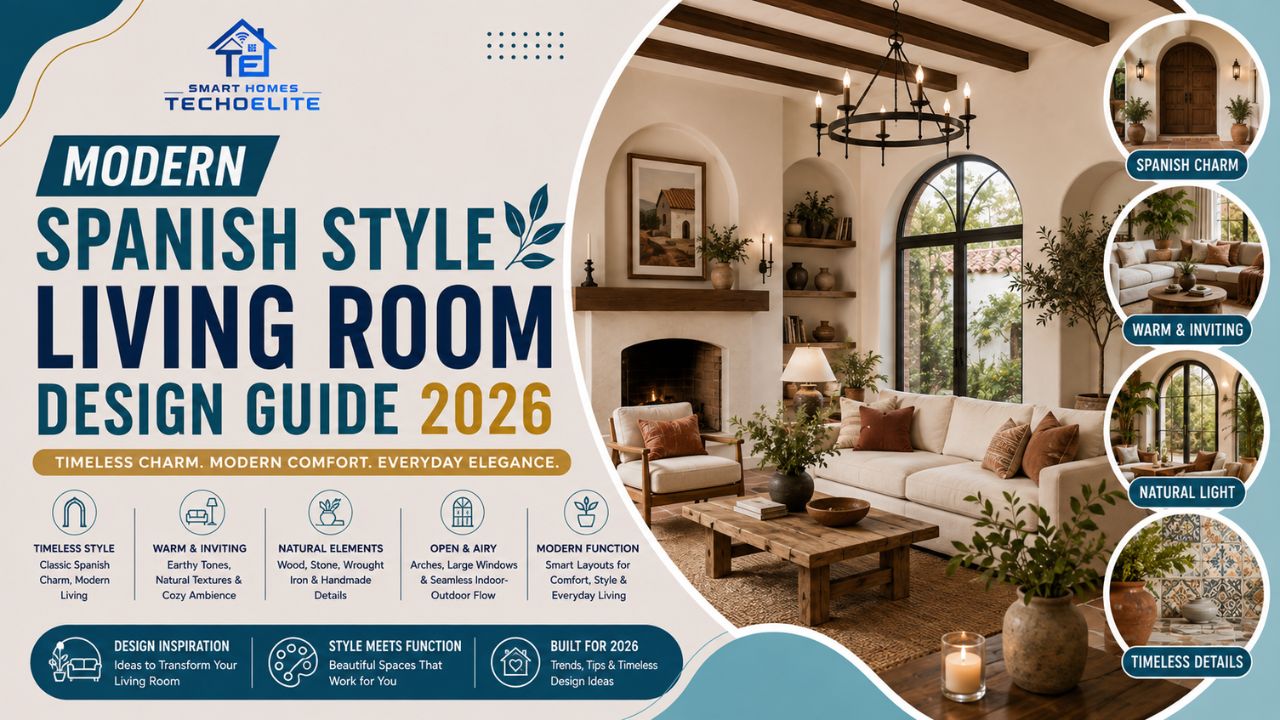 Modern Spanish Style Living Room Design Guide 2026