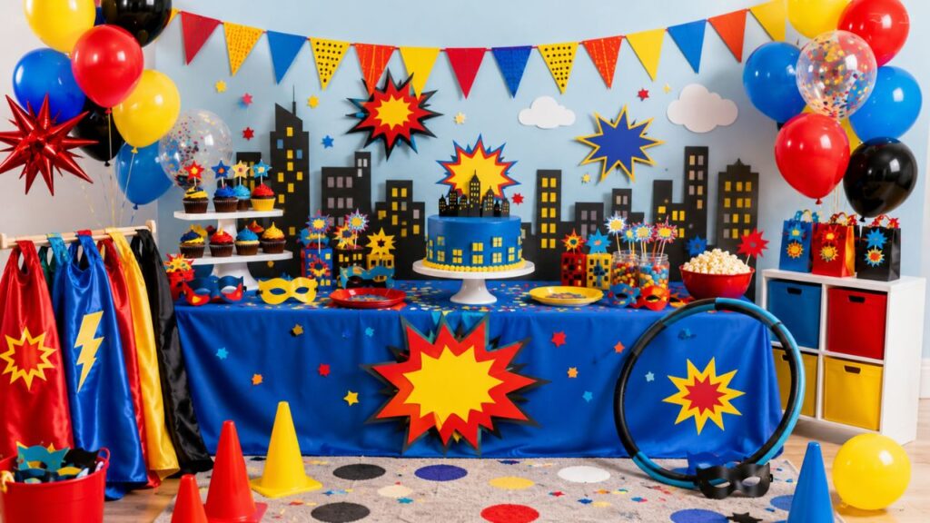 Superhero Birthday Party Ideas: Games, Food, Decor & More
