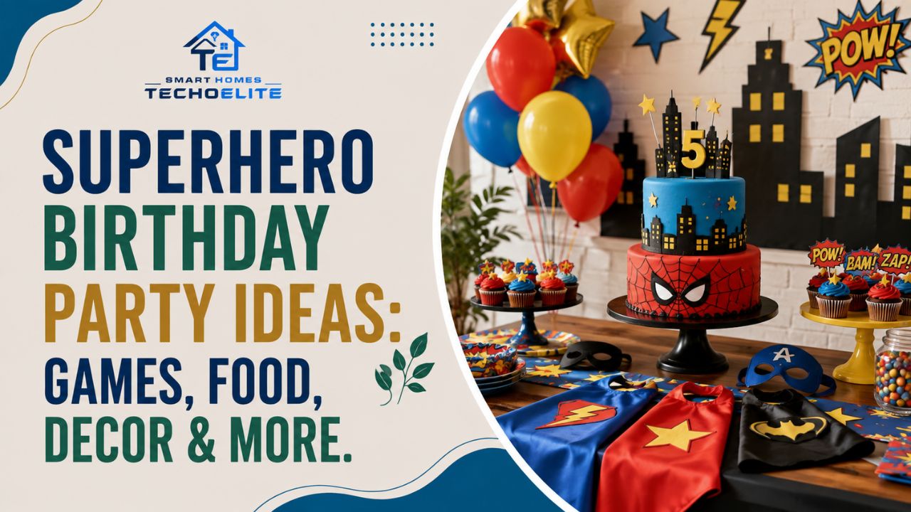 Superhero Birthday Party Ideas: Games, Food, Decor & More