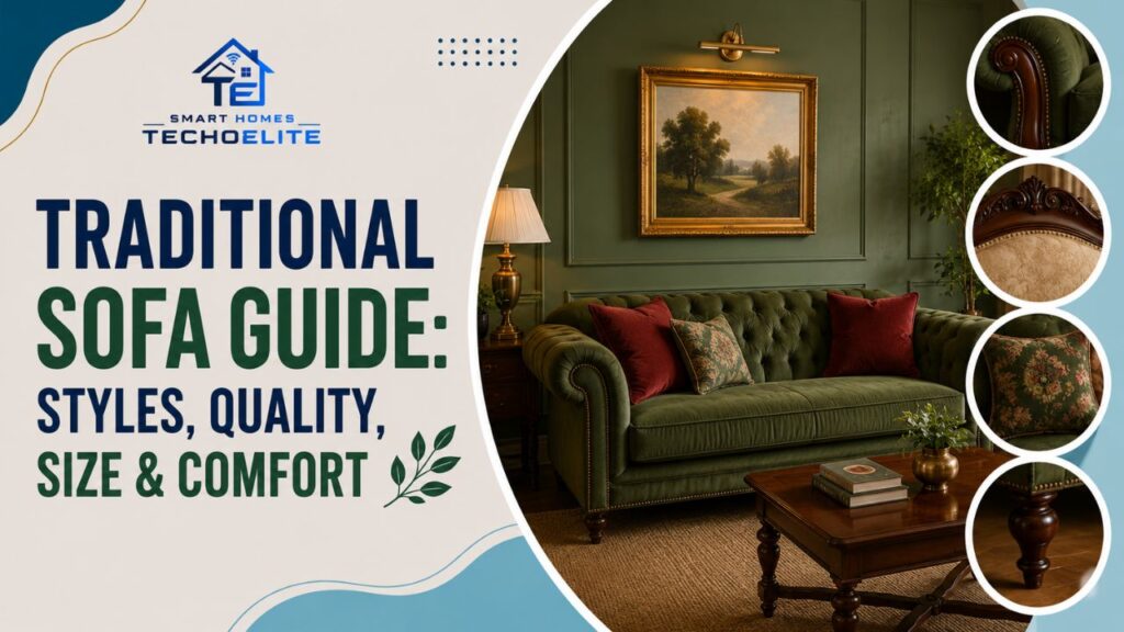 Traditional Sofa Guide: Styles, Quality, Size & Comfort